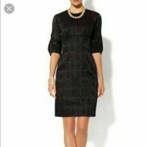 Black Damask Dress, Sofia Dress by Eva Mendez for New York & Co.